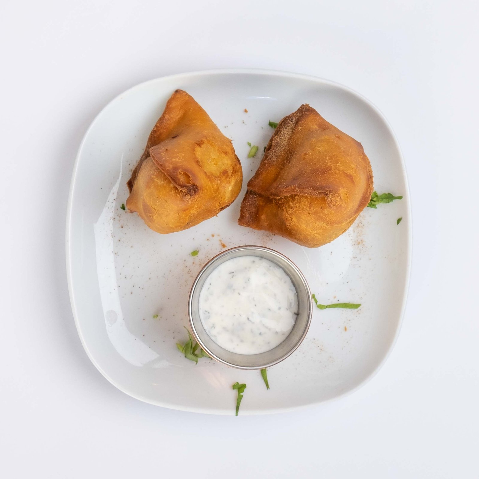 Sabzi samosa, vegetarisk